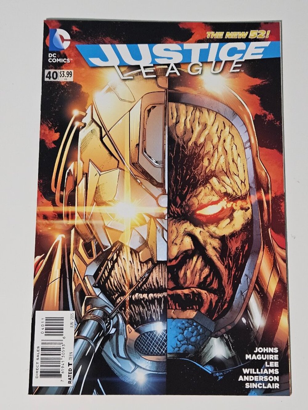 Justice League #40 (DC Comics, 2015) 1st Appearance Grail (Darkseid's Daughter)